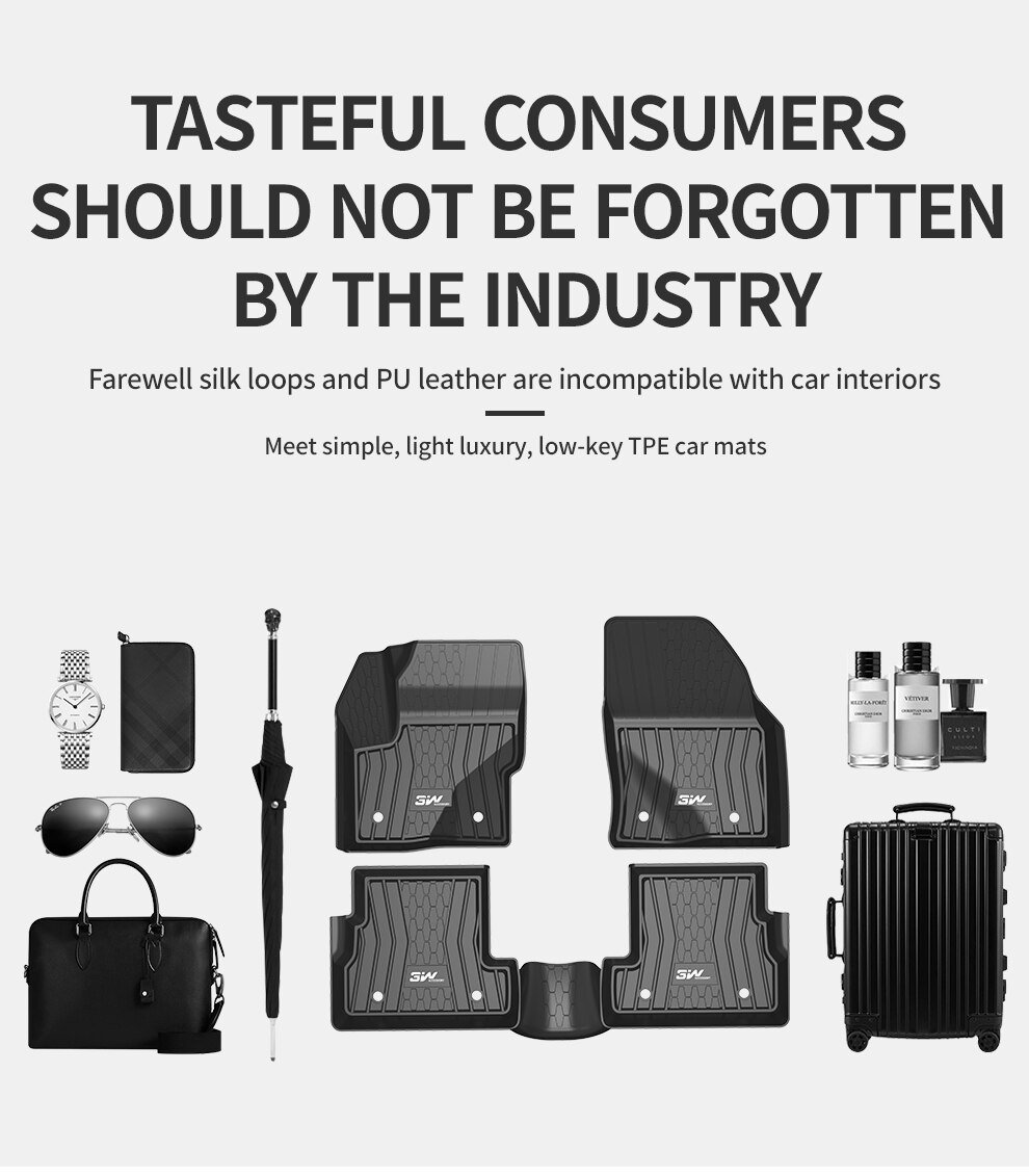 Car Floor Mats for Lincoln Mkx 2011 - Present Day Macsim 3W – High-Quality Molded Tpe, Easy to Clean Giá 7,000,000 Đồng*Miễn phí vận chuyển
