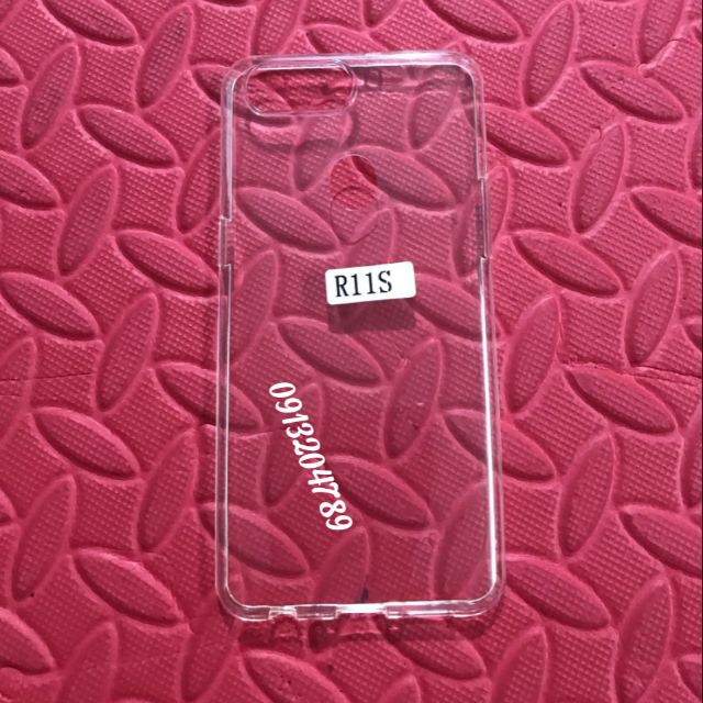 Ốp lưng silicon dẻo trong suốt oppo r11s siêu mỏng 0.6 mm
