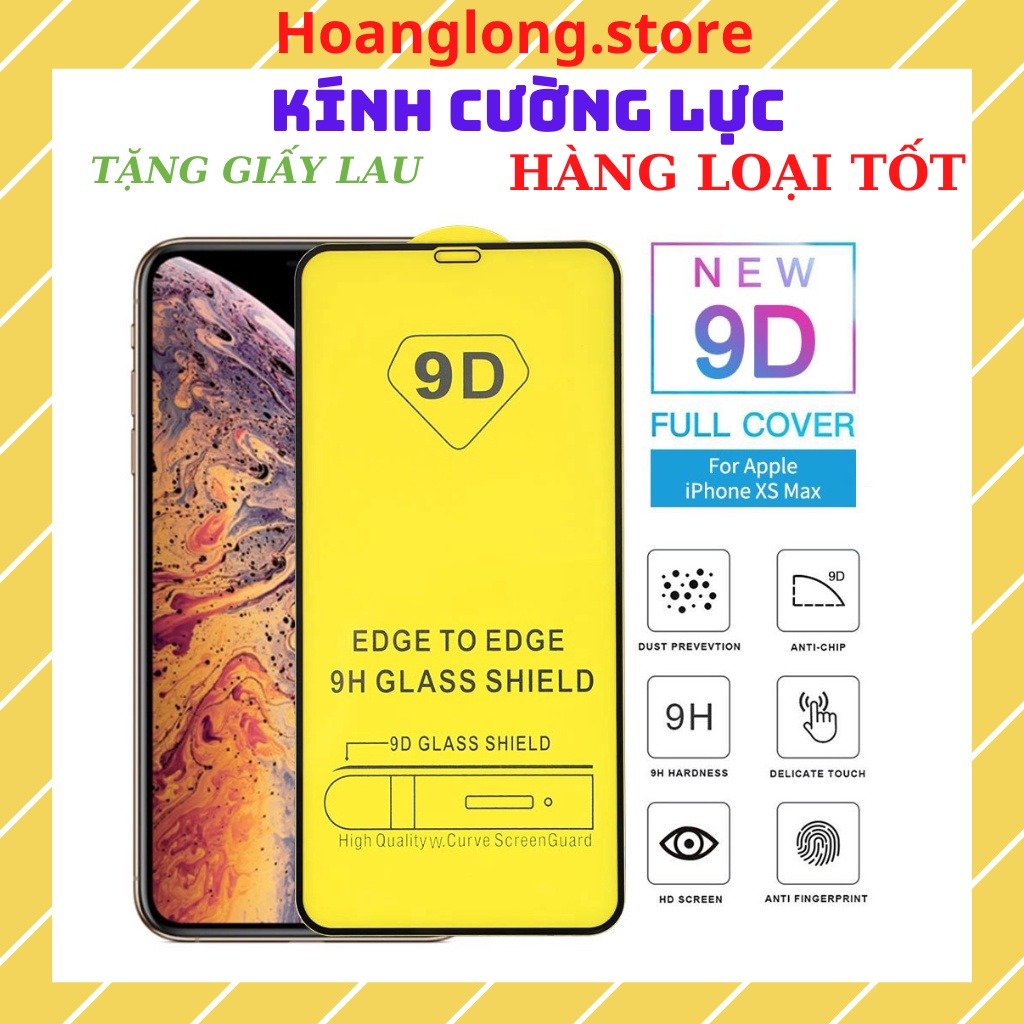 Kính cường lực iphone 9d-21d iphone 5, 5s, 6, 6s, 6 plus, 7, 7plus, 8, 8 plus, x, xs, xs max, 11, 11 pro, 11 pro max