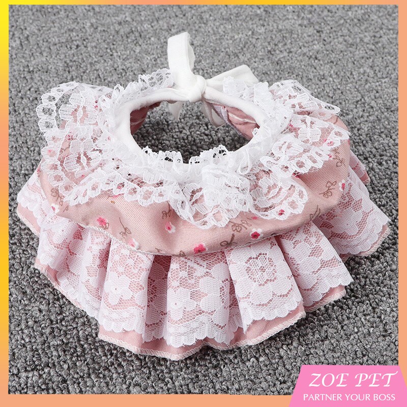 Yếm Đeo Cổ Cho Chó - Vô Cùng Kute - Tiểu Thư Hết Nấc Luôn Ạ