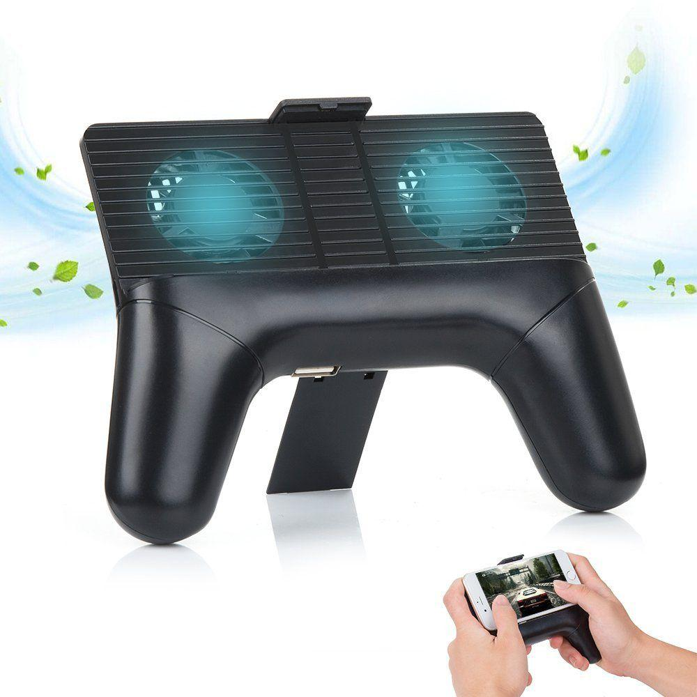 Tay cầm game, đế tản nhiệt, kiêm sạc cho điện thoại GamePad