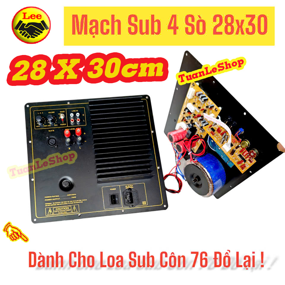 MẠCH SUB 30. SUB 40, MẠCH SUB BASS 30 c