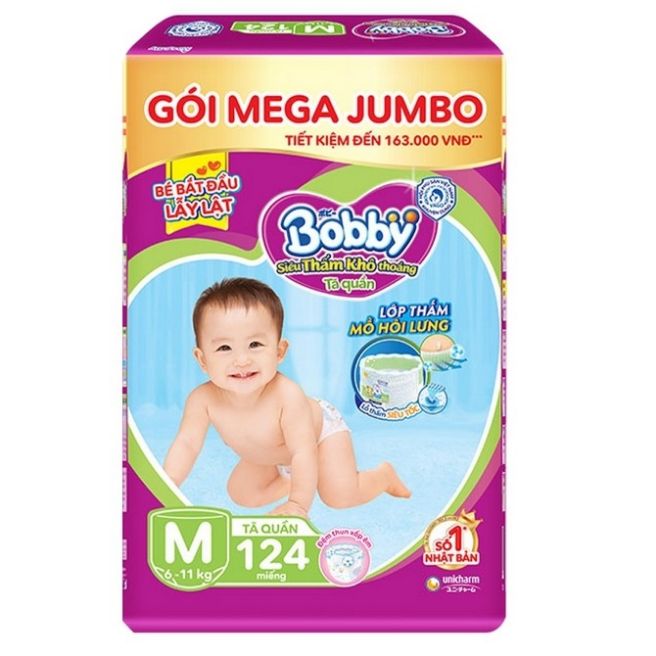 Tã quần Bobby M124