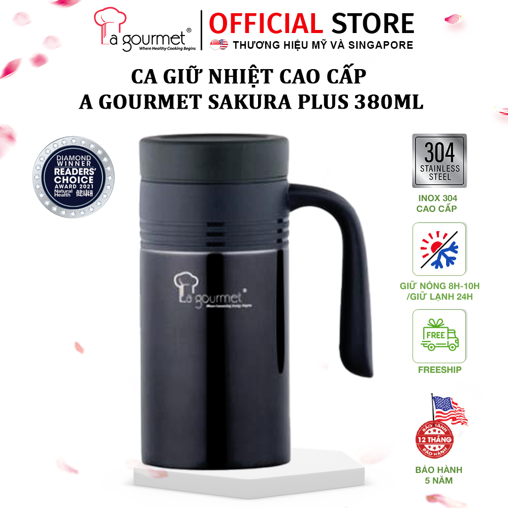 Ca giữ nhiệt la gourmet sakura plus 380ml - 338723