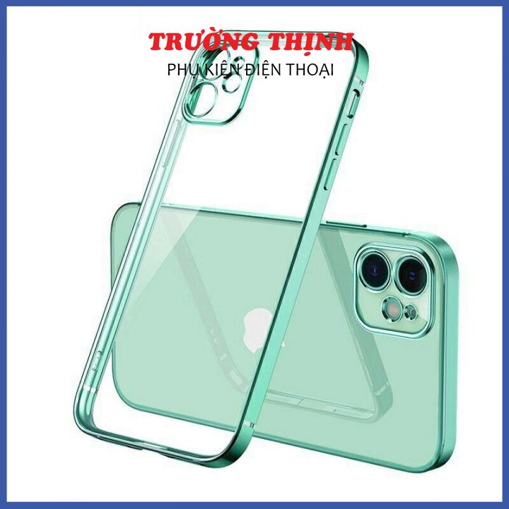 Ốp kst viền vuông iphone 7p x xsm 11 11pro 11pro max 12 12mini 12pro 12pro max