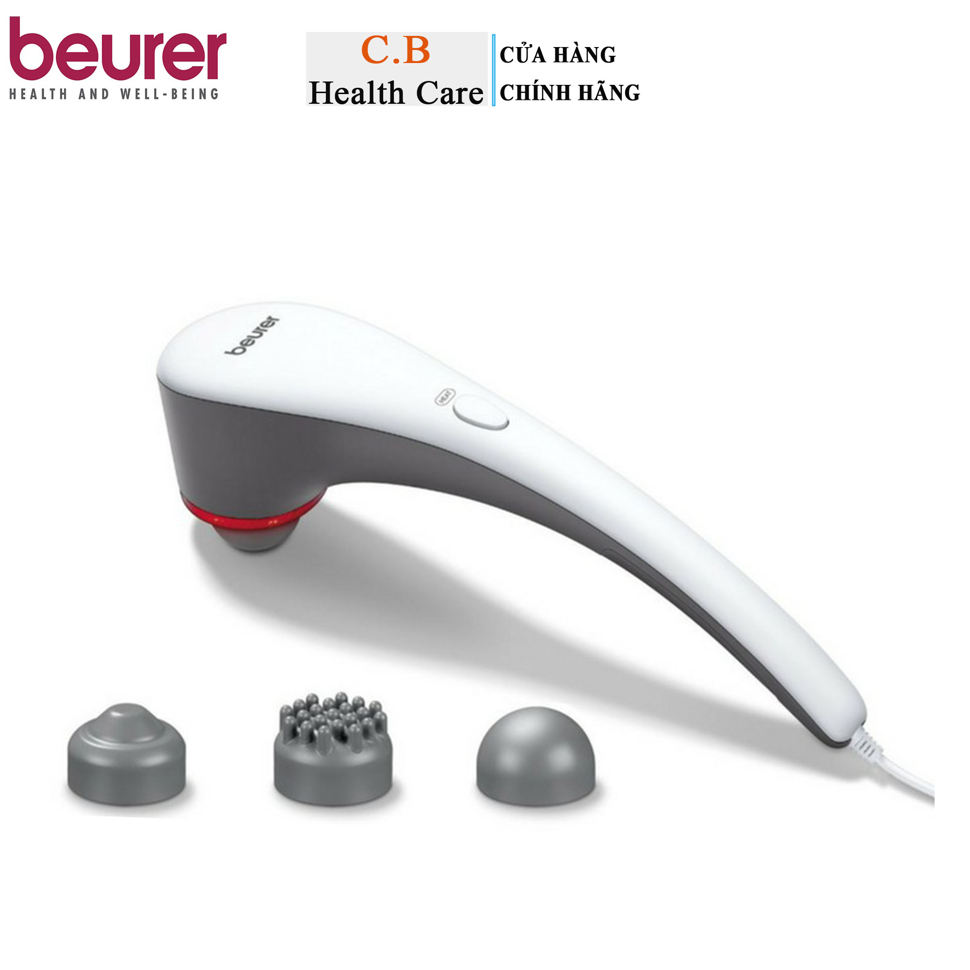 Máy massage toàn thân cầm tay có đèn hồng ngoại Beurer MG55