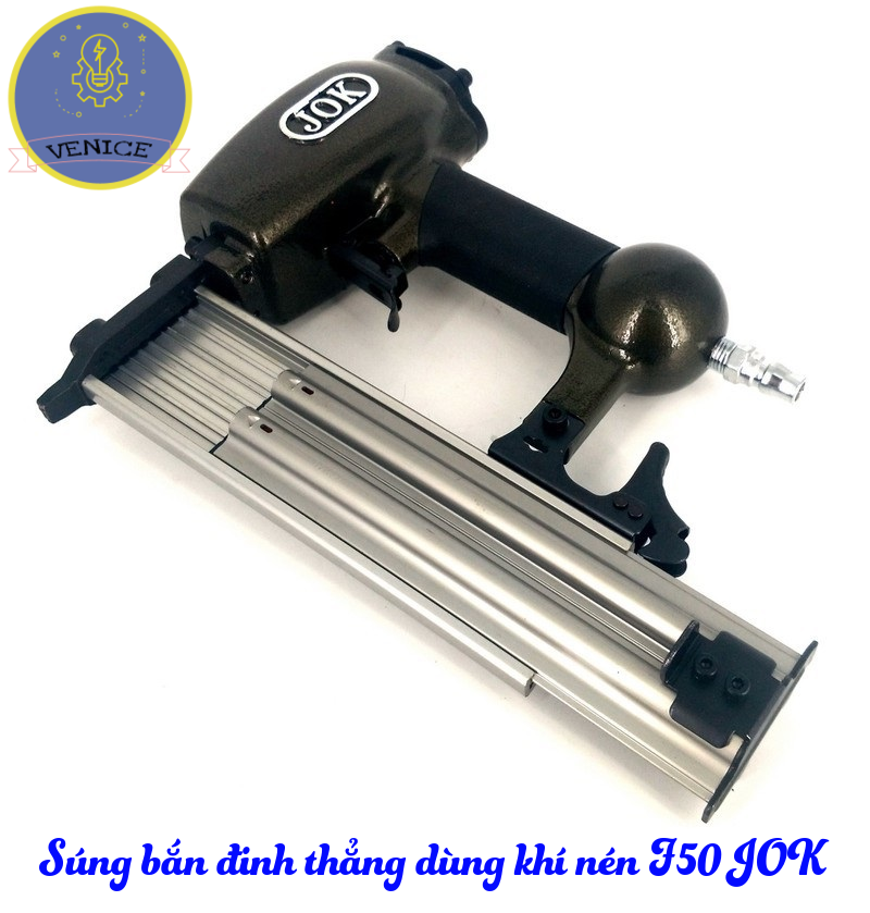 MÁY BẮN ĐINH THẲNG F30 JOK - DÙNG VỚI MÁY NÉN KHÍ - BẢO HÀNH 12 THÁNG