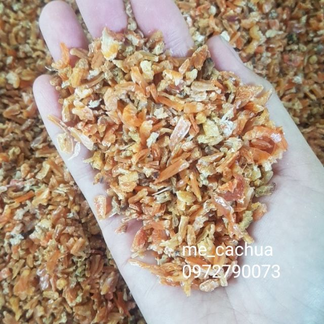 Vụn tôm khô nấu nước lèo, làm bột tôm, muối tôm ngon bổ rẻ (500G)