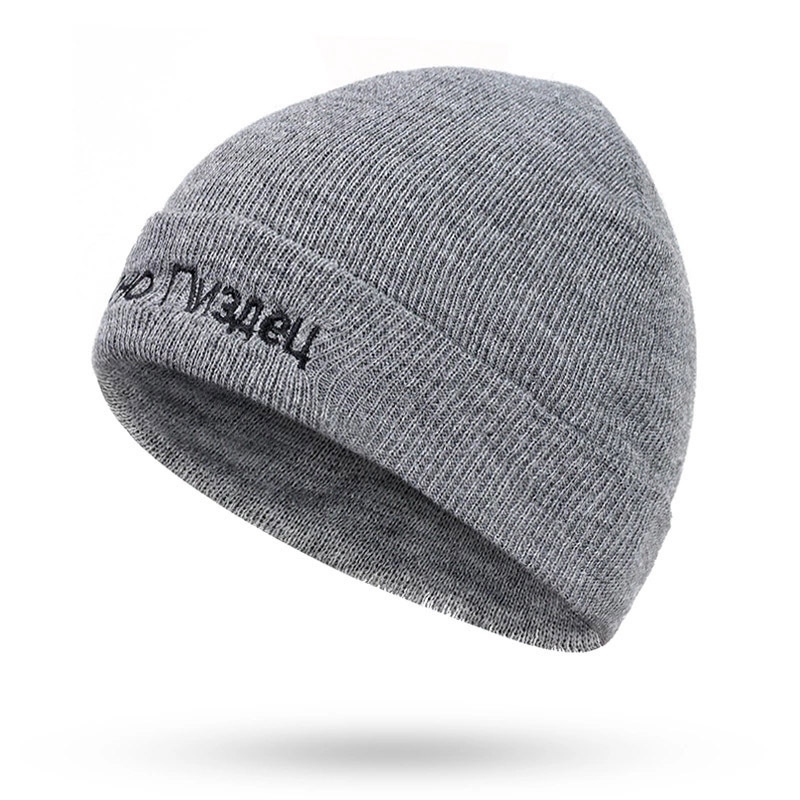 【CC】 and Winter Warm Knitted Hats for Women Fashion Hip-hop Wool Cold  Letter Beanies Men Hat