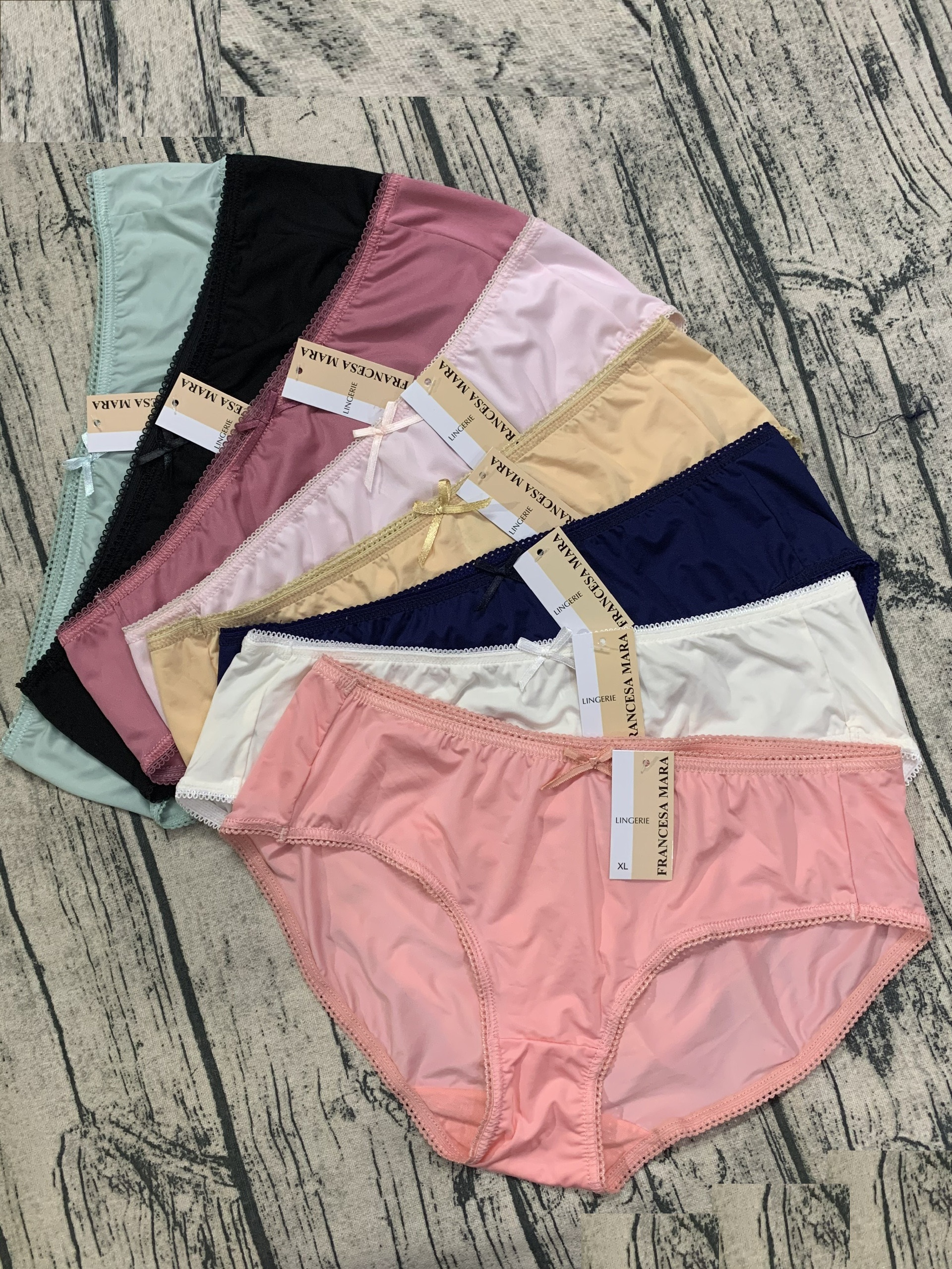 Combo 5 quần lót nữ thun lạnh trơn 638