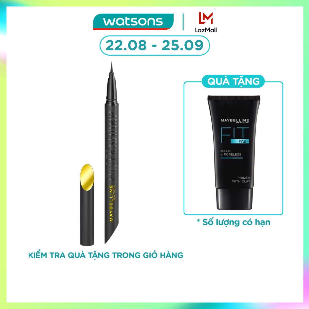 Kẻ Mắt Nước Maybelline New York Hyper Sharp Extreme Liner 0.4g