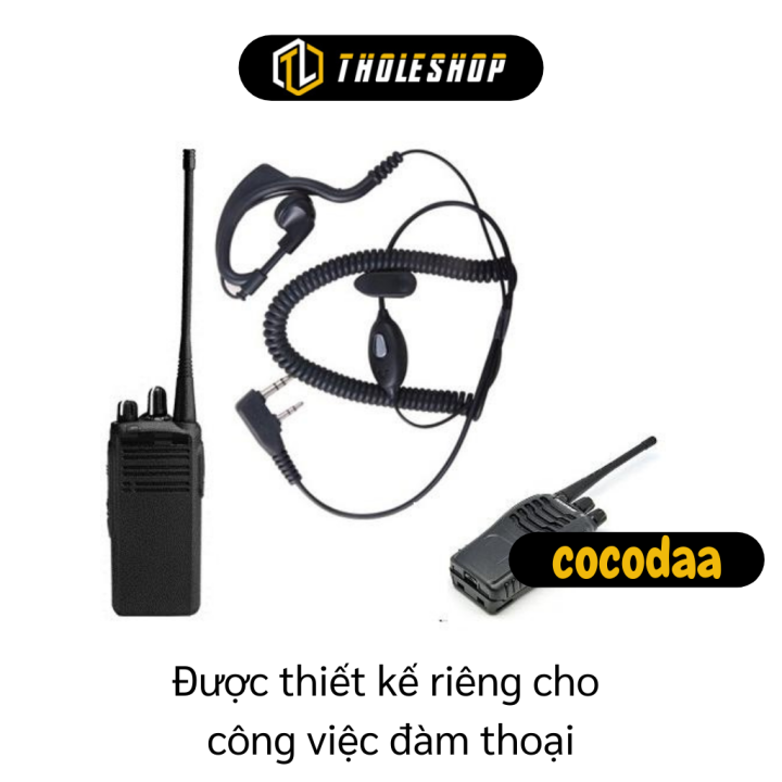 Tai nghe bộ đàm - Tai nghe bộ đàm cao cấp - Thích hợp cho các tư vấn viên nhân viên chăm sóc khách hàng hay tổng đài
