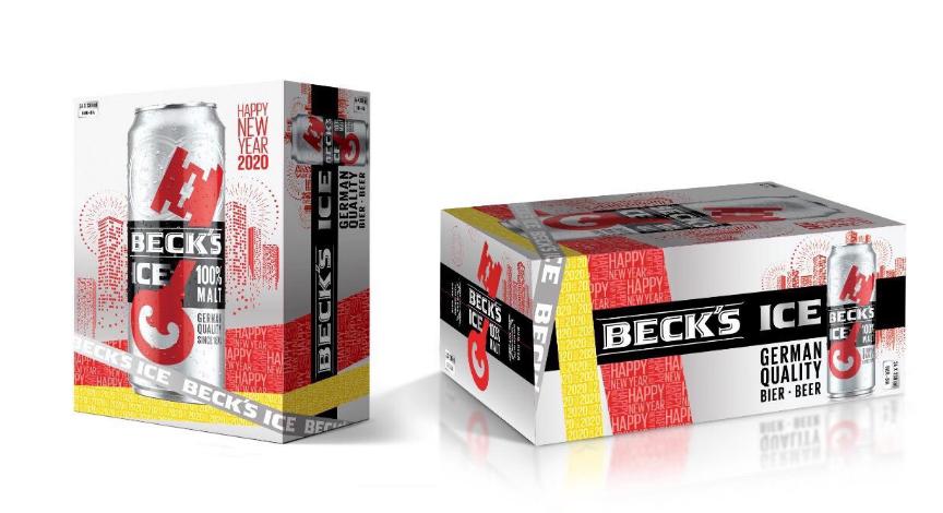 Bia Beck's Ice Thùng 24 lon (trắng)