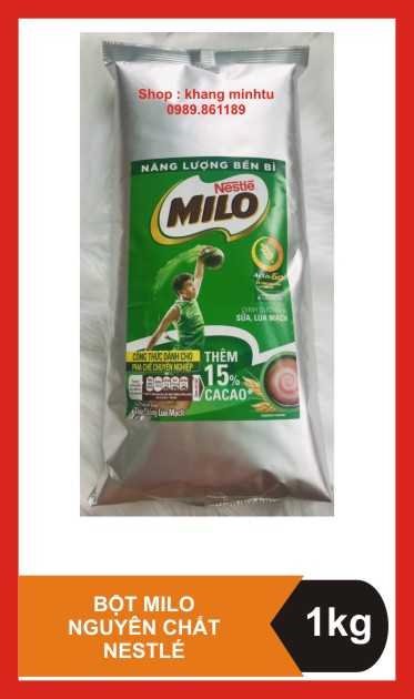 Bột Milo Nguyên Chất  Nestlé - 1kg (HSD : 03/2025)