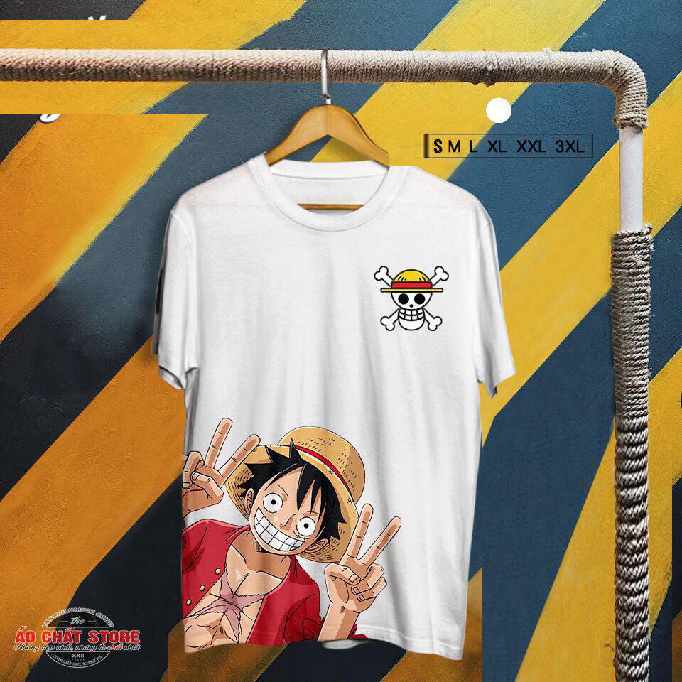 [HCM][Siêu Rẻ + VIDEO] Áo Thun LUFFY Mũ Rơm Siêu Chất | Áo One Piece Luffy Đảo Hải Tặc | Monkey Luffy Tshirt OP10 | Áo Chất Store