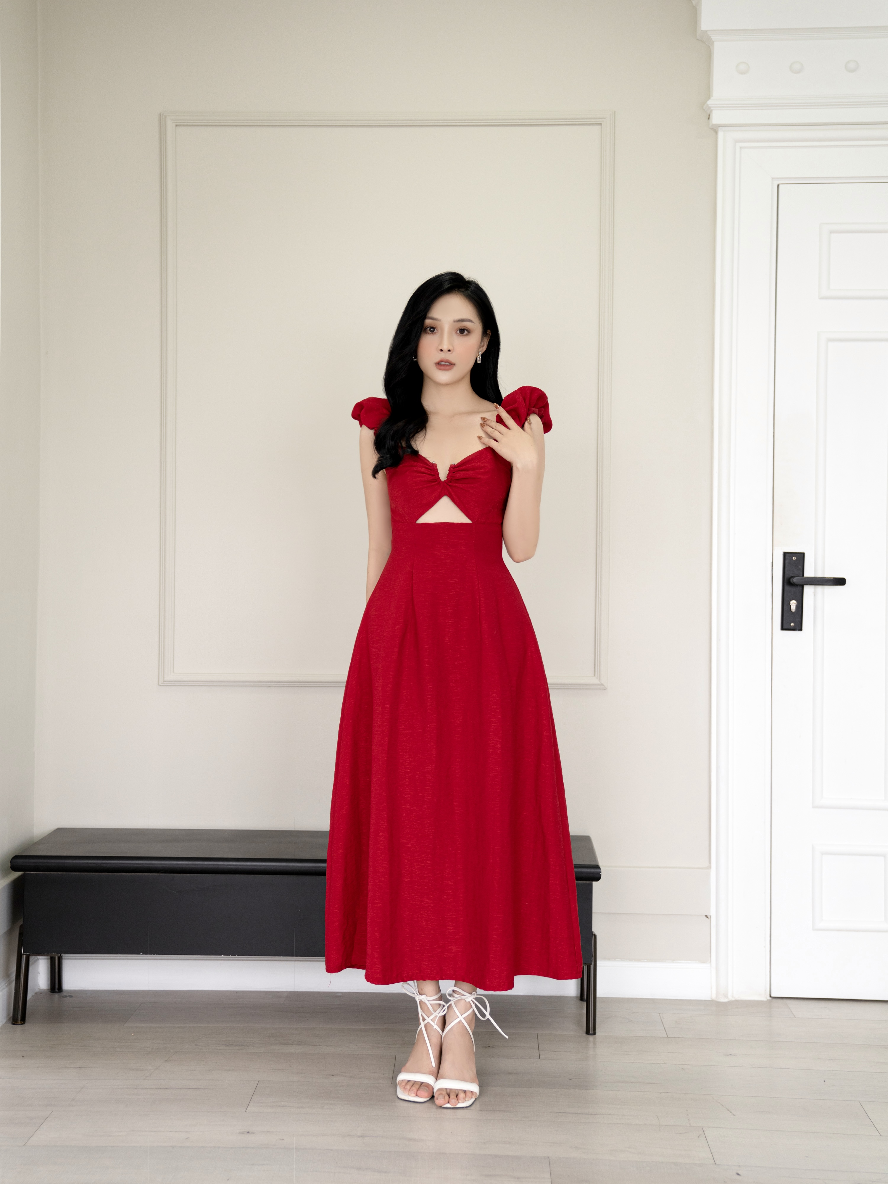 Đầm cánh tiên khoen ngực - maria dress - orli label