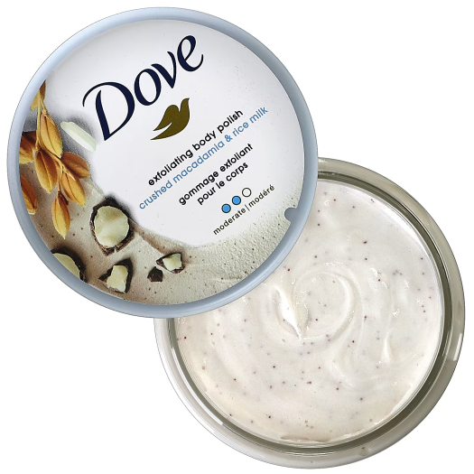 [CHUẨN Mỹ] Tẩy Tế Bào Chết Dove Bản Mỹ MACCA, Lựu Đỏ 298gr Exfoliating Body - Chăm Sóc Da, Giúp Da Sáng Mịn