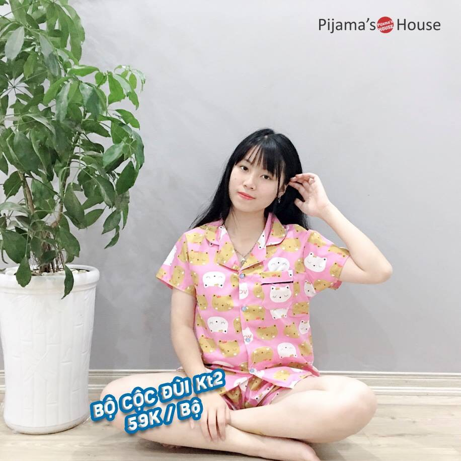 Bộ đồ mặc nhà pijama nữ