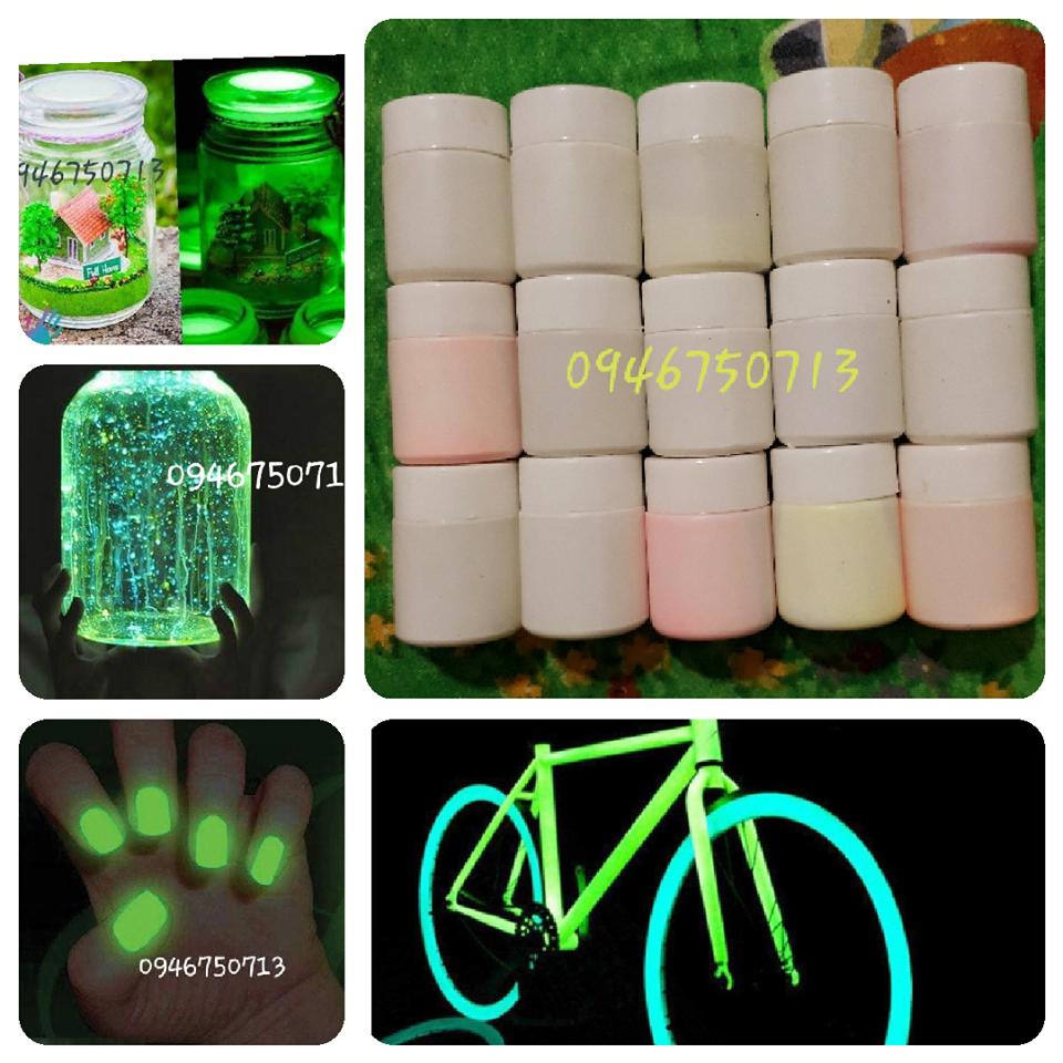 COMBO 2 LỌ SƠN DẠ QUANG PHA SẴN 18ML ( Tăng cọ vẽ và que vẽ)