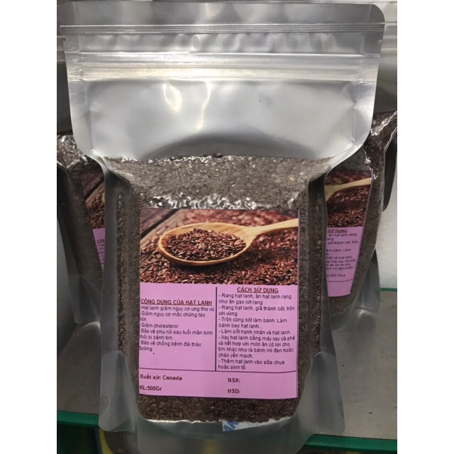 Hạt lanh Canada 500g