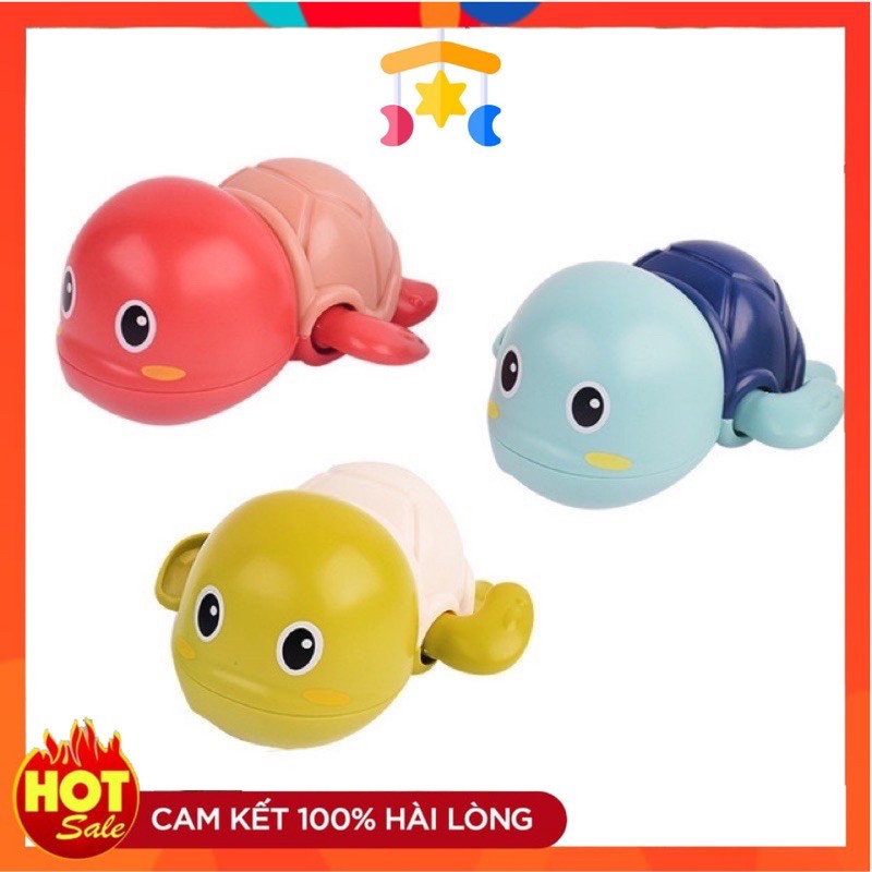 Đồ chơi phòng tắm rùa bơi chạy cót cho bé