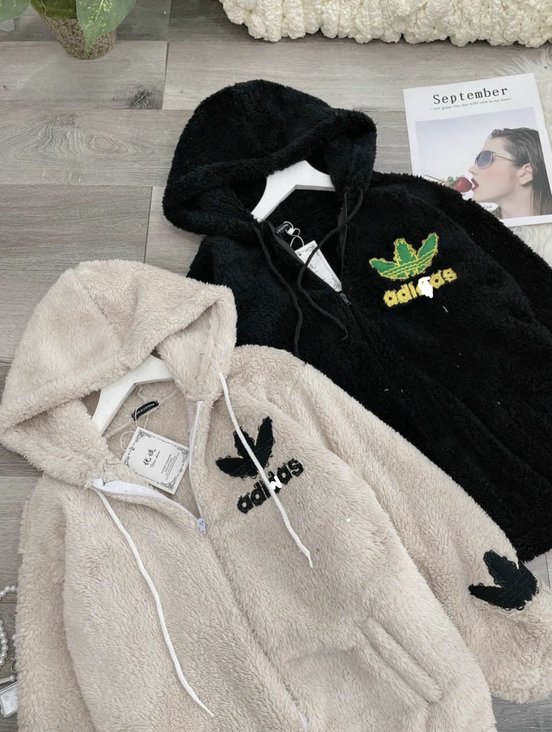 Áo khoác bomber nữ Gâu lót lông, áo bomber jacket, áo khoác nam nữ unisex