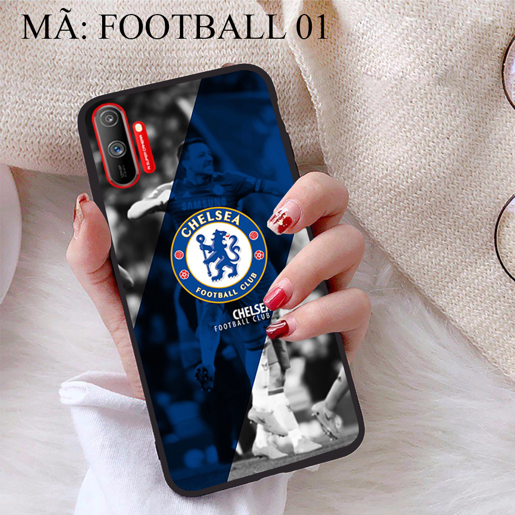 [HCM]Ốp lưng iCase dành cho Realme C3 viền dẻo TPU BST CLB Bóng Đá