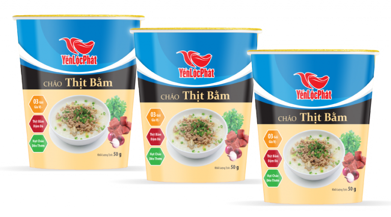 Ly cháo thịt bằm yến lộc phát – ly 50g