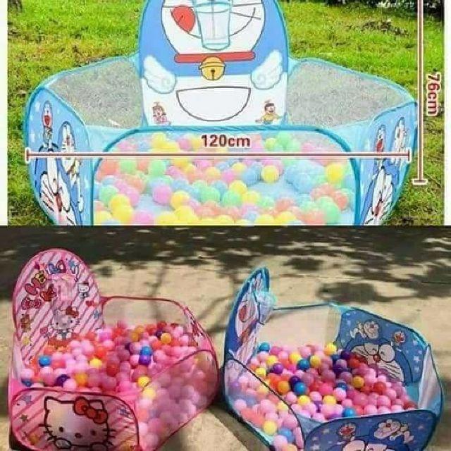 Lều bóng doremon ,kity cho bé yêu(TẶNG KÈM 50 BÓNG)