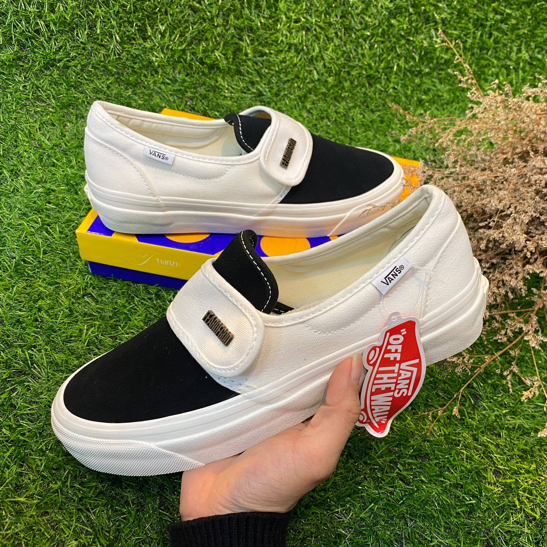 Giày Vans Fear of God Era 95 DX - Black White, Sizes 36 to 43