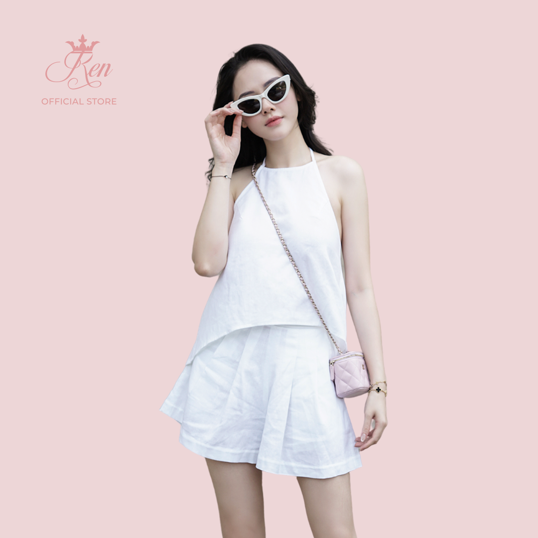 Ren by tee - áo yếm linen
