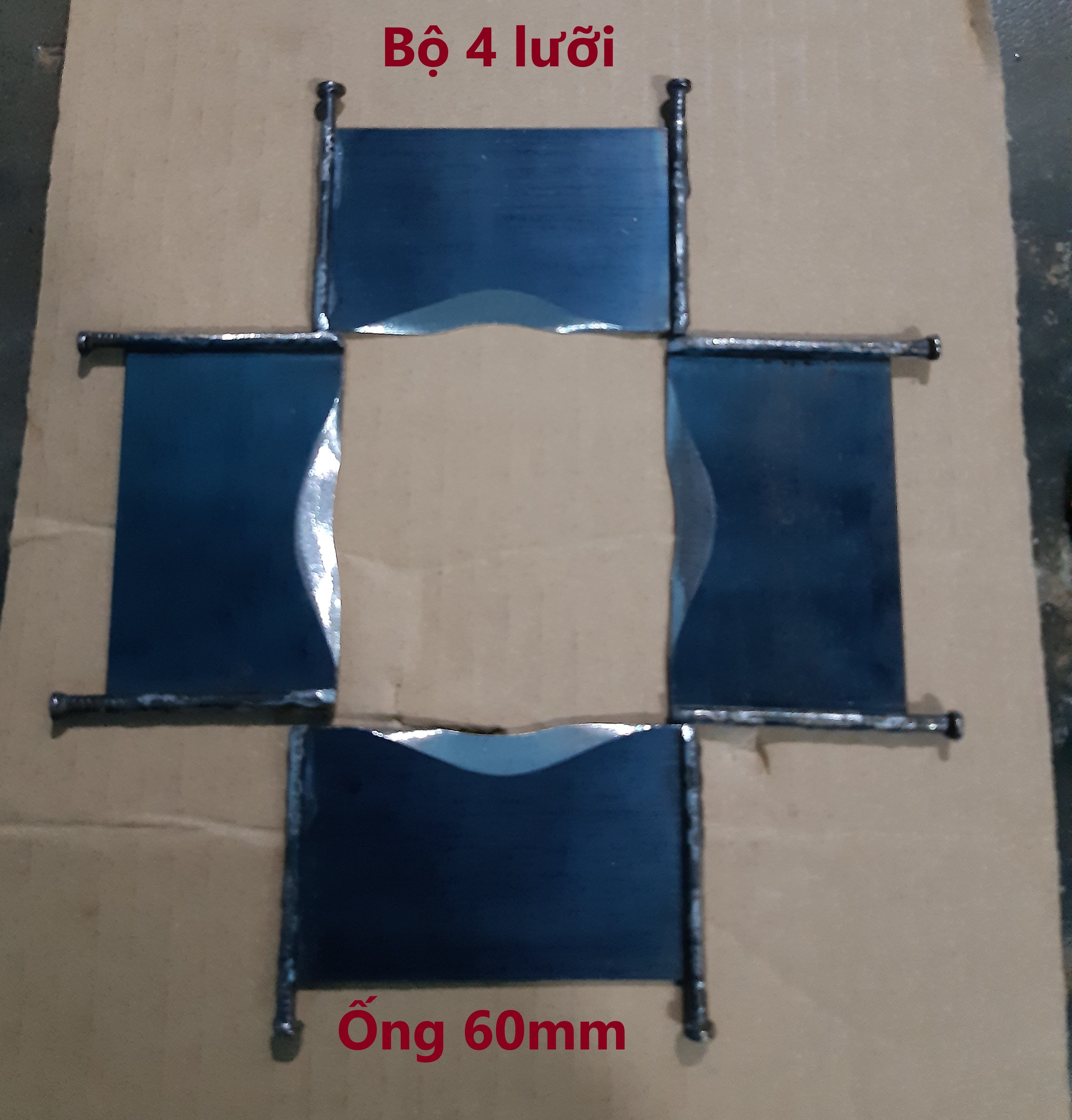 Bộ 4 lưỡi dao cạo mía thay mới