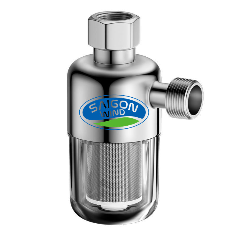 21MM Bộ lọc nước trong suốt lõi lọc inox, bộ lọc lắp trước máy giặt bộ lọc nước vòi và sen tắm, bộ lọc cho máy nước nóng