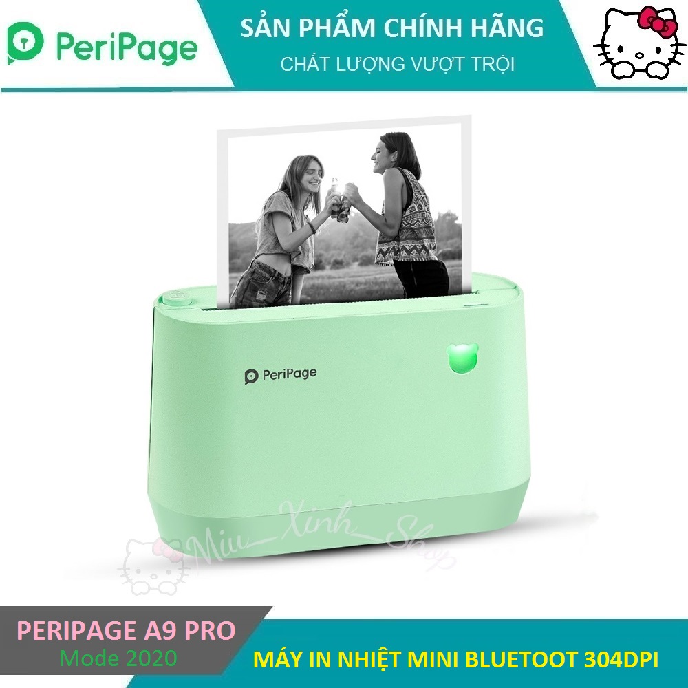 ❤ Dễ thương - Chính hãng Peripage ❤ Máy in nhiệt mini bluetooth A9, A9s, A9 pro, A9 max, A9s max ❤ peripage a6 a3 ❤ poooli L1, L2, L3 ❤ paperang p1, p2, p2s cho iphone 11, 12, ipad pro, ipad air, samsung note 20 ultra, note 10 plus, oppo, xiaomi