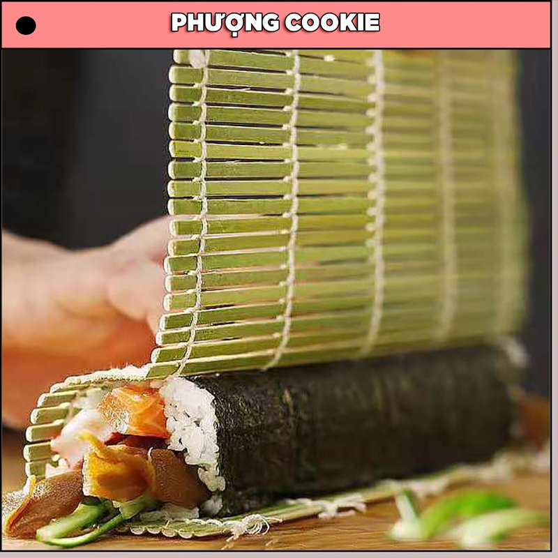 Mành tre cuộn cơm, kimbap, sushi
