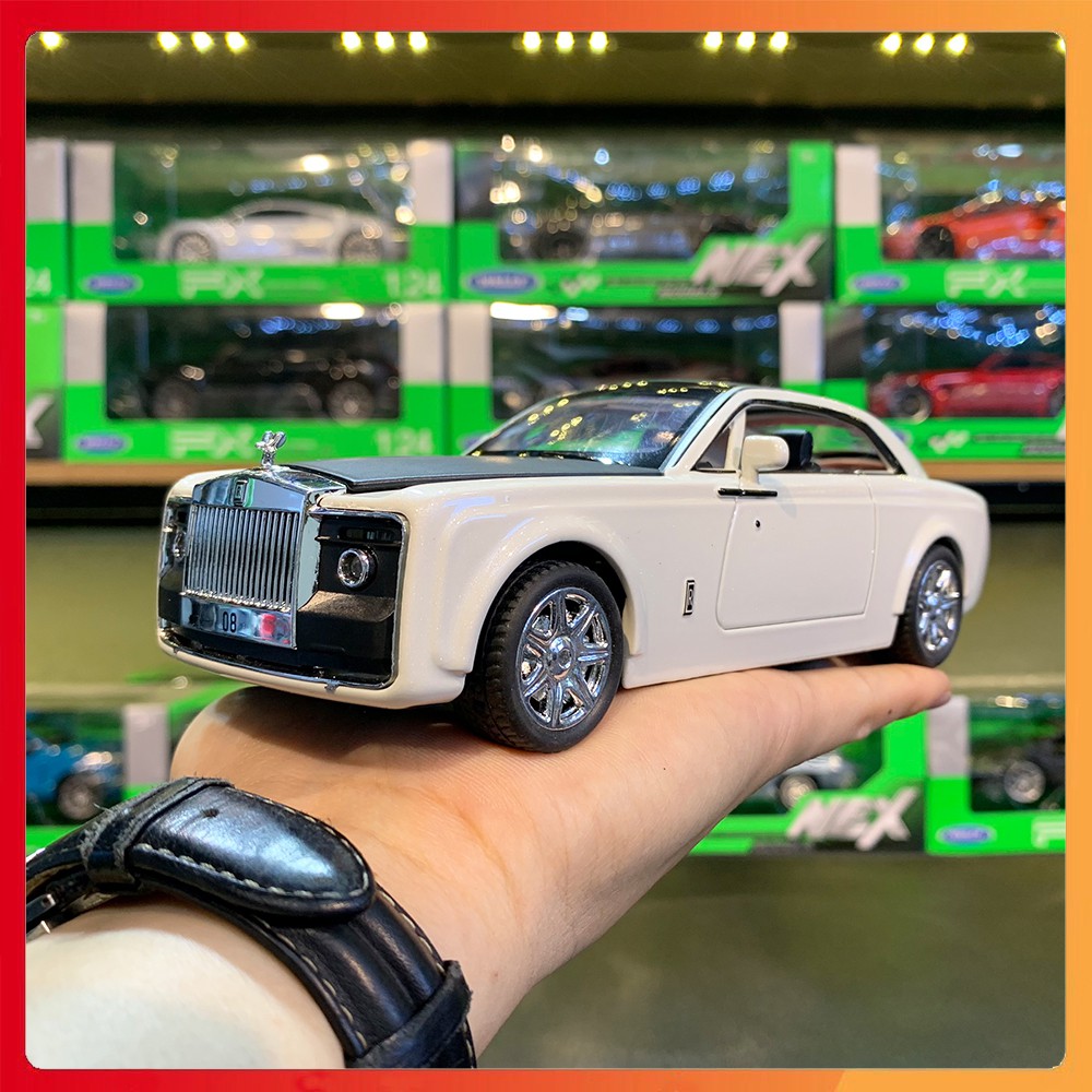 Mô hình xe rolls royce sweptail tỉ lệ 1:24 chezhi