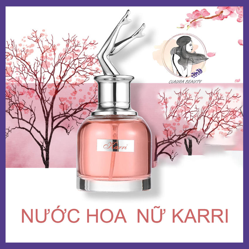 [Mẫu Mới Hot 2021] Nước Hoa KARRI 30ml, Nước Hoa Chính Hãng, Lưu Hương Lâu, Sang Trọng, Quyến Rũ, Claura Beauty