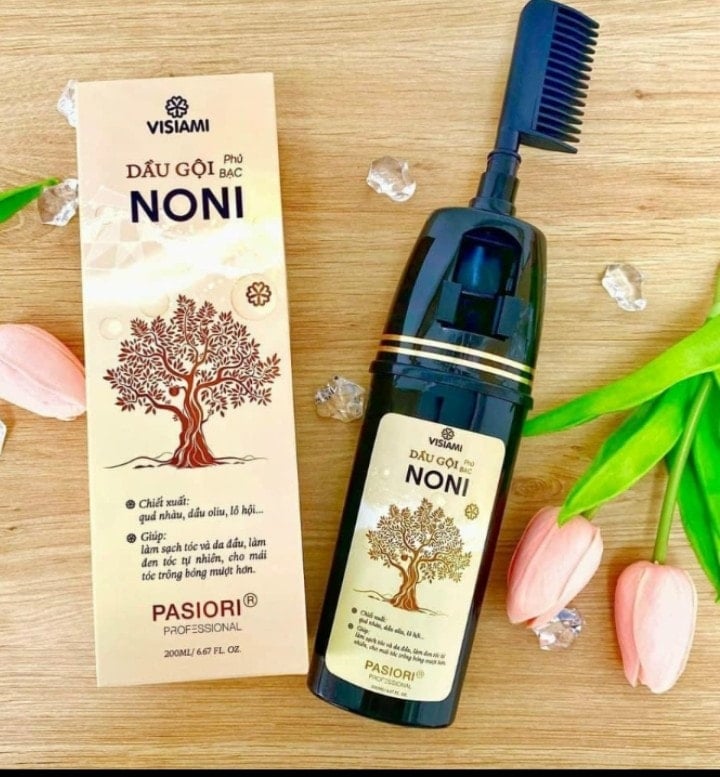 Dầu gội phủ bạc đen tóc Noni Biotin Collagen 200ml