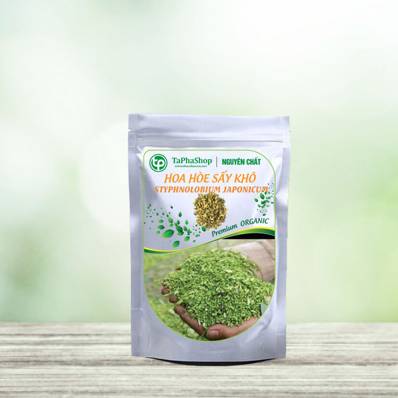 Hoa hòe sấy khô hảo hạng Tấn Phát 500g