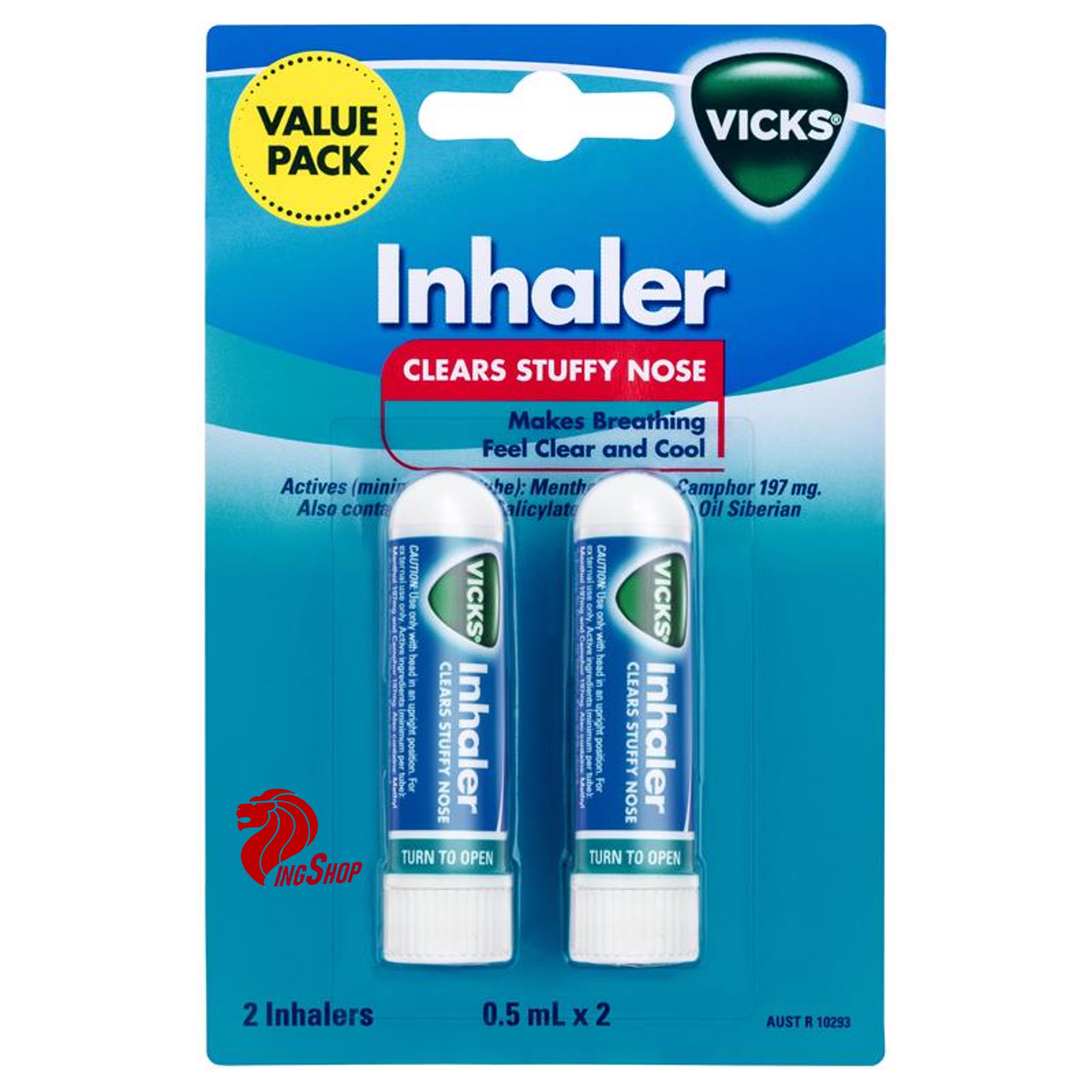 Ống hít thông mũi Vicks inhaler