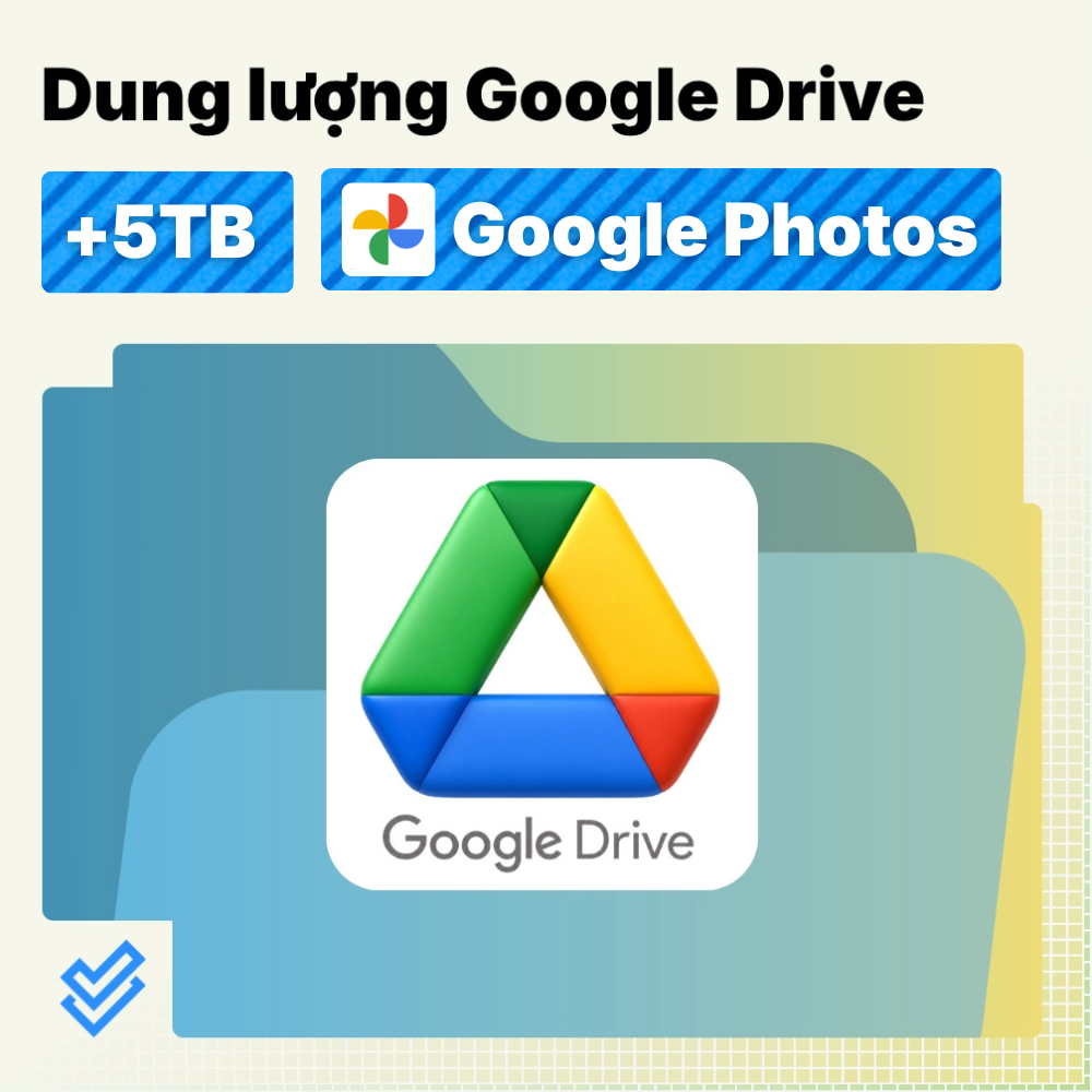 Nâng cấp Google Drive +5TB trên Gmail chính chủ của bạn