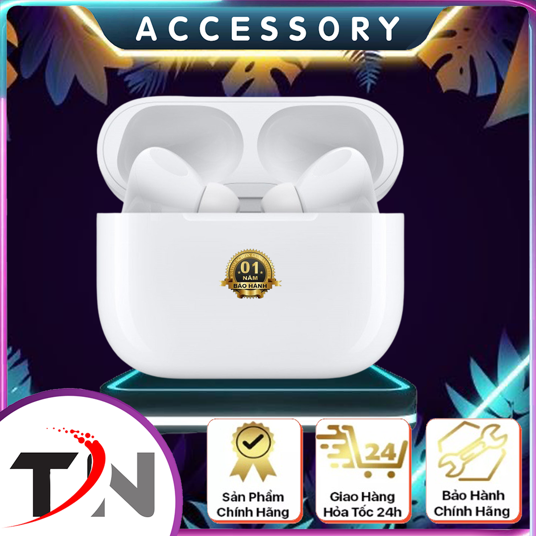 Tai Nghe Bluetooth Pro Bản Siêu Cấp Hỗ Trợ Sạc không dây Định Vị Đổi Tên Bass căng Âm thanh vòm siêu đỉnh Tai nghe bloutooth tai nghe không dây tai nghe bluetooth không dây