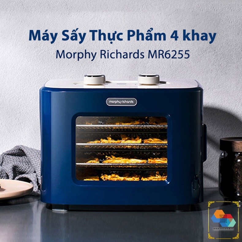 Máy sấy thực phẩm cao cấp Morphy Richards MR6255. Bh 12 tháng