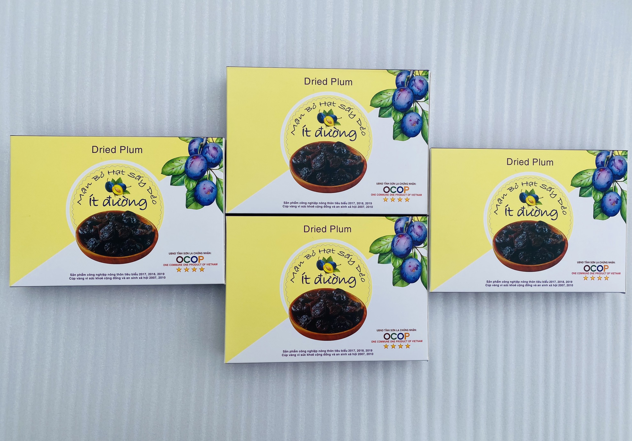 Mận tam hoa bỏ hạt sấy dẻo ít đường 240gr
