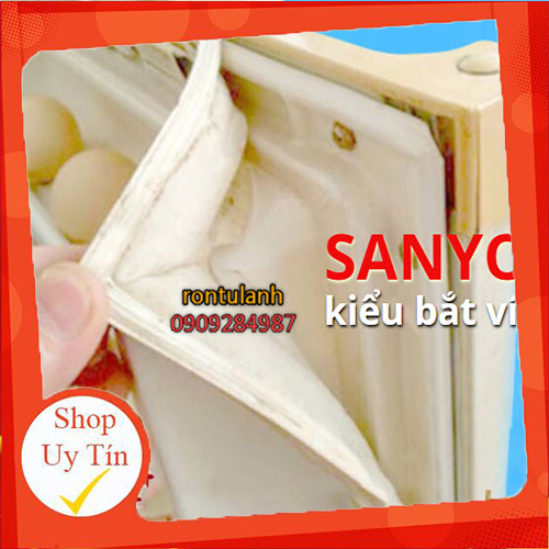 Ron cửa tủ lạnh sanyo model sr-9 90 lit 1 cửa