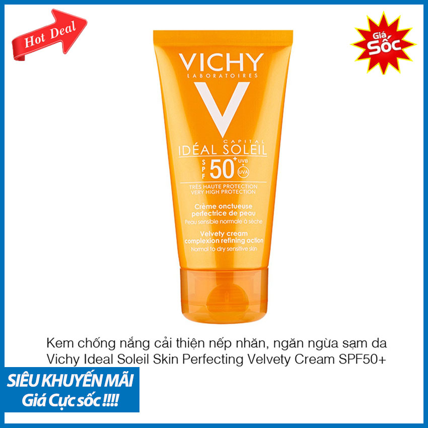 [HÀNG XỊN] Kem Chống Nắng Cao Cấp, 50ml; SPF 50+PA+++, Phù Hợp Với Mọi Loại Da, Bảo Vệ Da Dưới Ánh Nắng Mặt Trời, Cho Làn Da Săn Chắc, Khỏe Mạnh