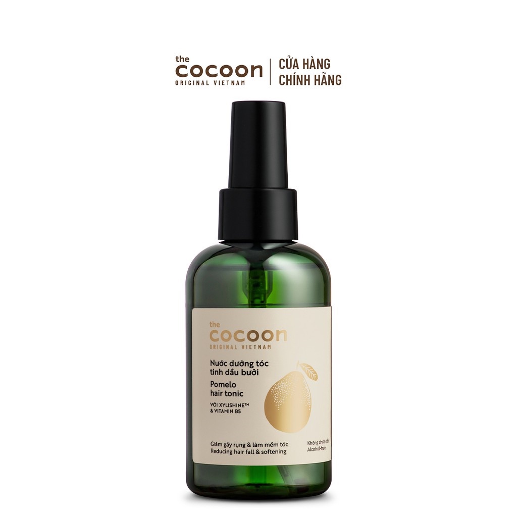 Nước dưỡng tóc tinh dầu bưởi cocoon giúp giảm gãy rụng & làm mềm tóc 140ml