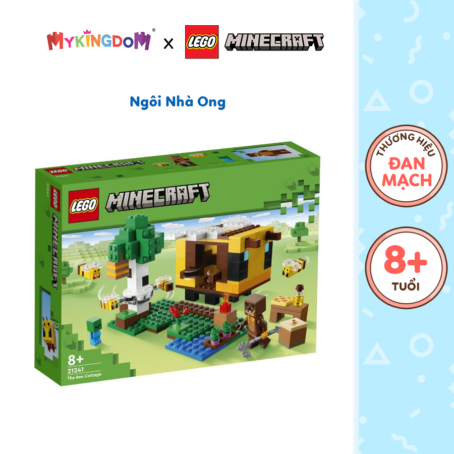 Đồ Chơi Lắp Ráp LEGO Minecraft Ngôi Nhà Ong 21241 254 chi tiết