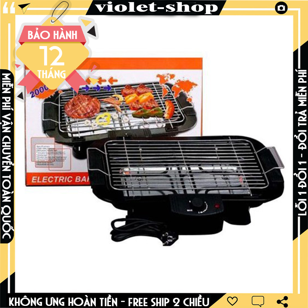 [HCM]BẾP NƯỚNG ĐIỆN (Hàng loại 1) Bếp Nướng Điện Không Khói Electric Barbecure ( BH 12 tháng )