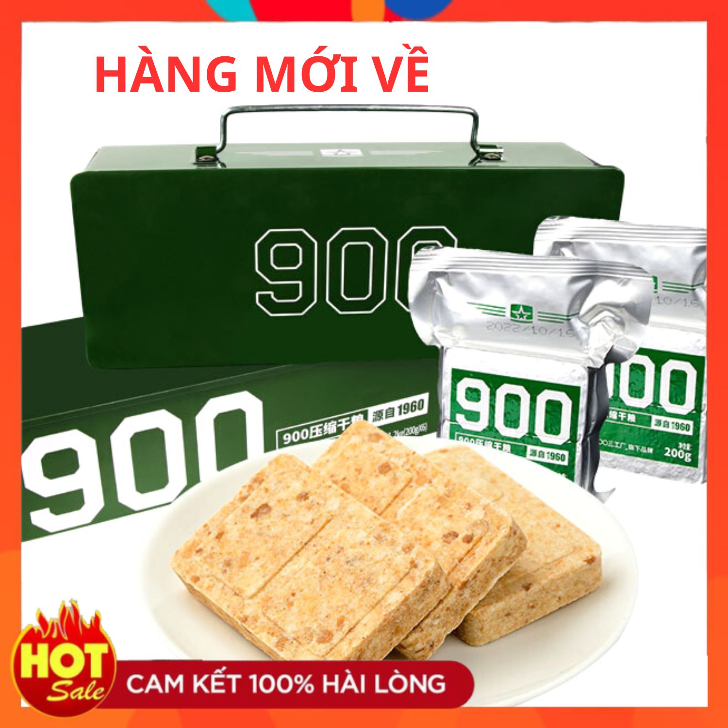Lương khô 3 sao hộp 12kg ( 6 PHONG)